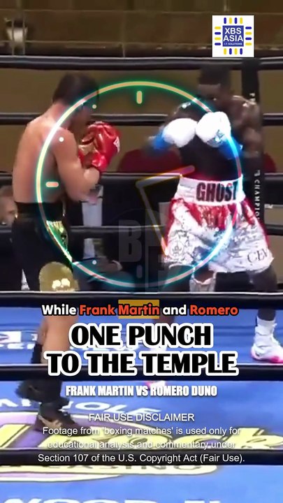 Frank Martin's MASTERCLASS COUNTER from FEINT to KNOCKDOWN!