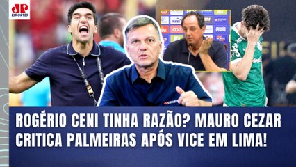 "PLANO??? O PALMEIRAS NÃO TINHA PLANO NENHUM contra o FLAMENGO, gente! E o ABEL..." | MAURO CEZAR