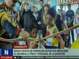 Inauguran nuevo centro deportivo para la formación de jóvenes atletas en el edo. Apure