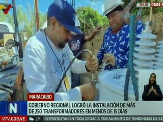 Zulia | Instalan más de 250 transformadores para el beneficio de las familias de la Comuna Arca de Noé