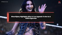 Rhea Ripley Highlights Why AJ Lee Appeals To Her As A WWE Superstar