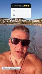 Γιώργος Λιάγκας: Καλωσόρισε τον Δεκέμβρη με βουτιά στη θάλασσα - Μετά το Πρωινό έφυγε για παραλία