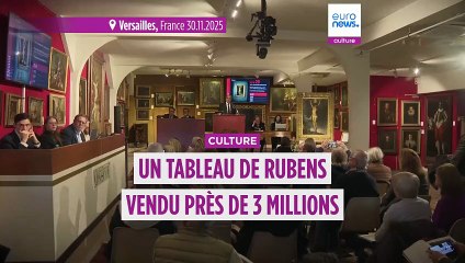 La crucifixion de Jésus par Rubens, disparu depuis longtemps, se vend pour 2,3 millions d'euros