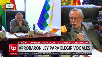 La Comisión de Constitución aprobó la ley para elegir vocales del TSE con modificaciones