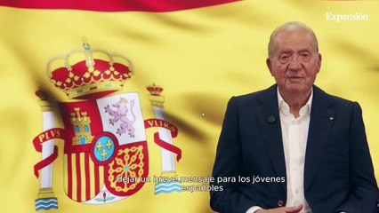 El rey Juan Carlos pide en un vídeo a los jóvenes que apoyen a Felipe VI