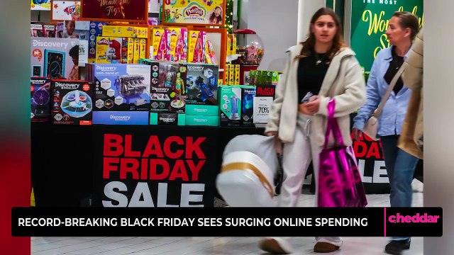 Record-Breaking Black Friday Sees Surging Online Spending