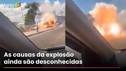 Barraca que vendia fogos de artifício explode em Belford Roxo (RJ) e assusta moradores