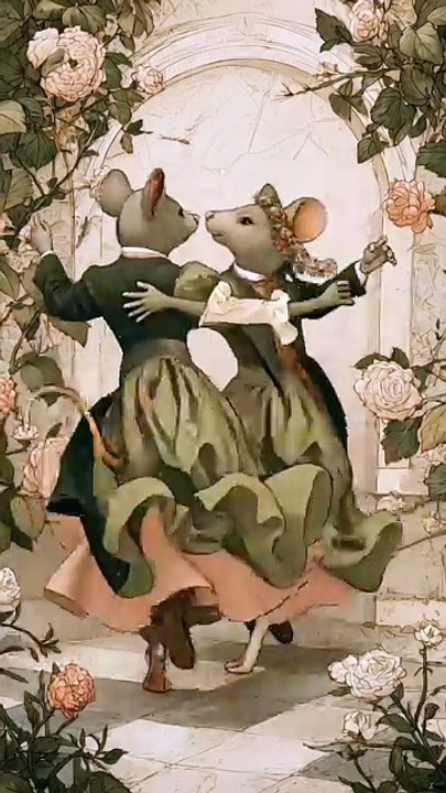 Mouse Funny Dance Style Action