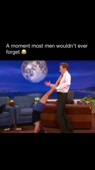 😂 Conan O'Brien's Unforgettable Moment! 🤩