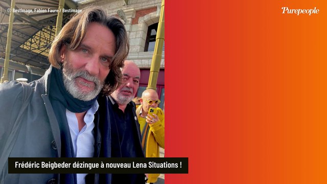 Frédéric Beigbeder ne mâche pas ses mots face à Léna Situations : Après lecture, votre machin devrait s'intituler...