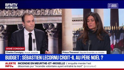 SIGNÉ CONSIGNY - Budget: “Nous sommes engagés dans cette démarche de compromis”, explique Prisca Thevenot (Ensemble)