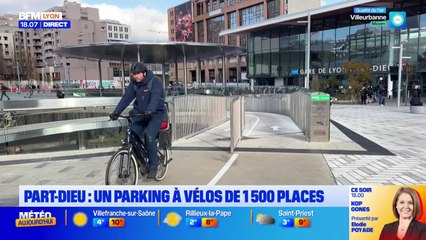 Part-Dieu : un parking à vélos de 1500 places