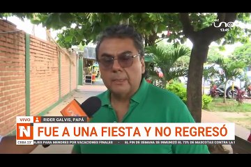 Salió de fiesta y no volvió: joven lleva dos días desaparecido