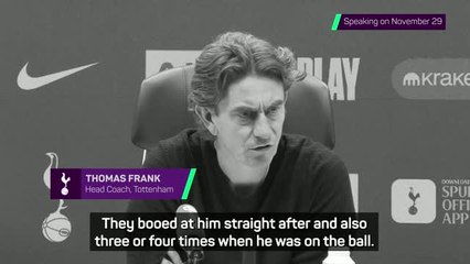 Frank clarifies 'not real fans' statement after Fulham loss