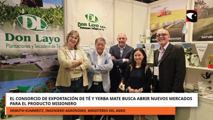 El consorcio de exportación de té y yerba mate busca abrir nuevos mercados para producto misionero