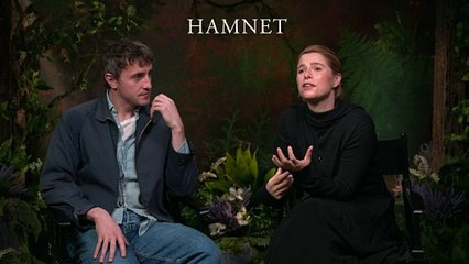 Paul Mescal and Jessie Buckley react to Hamnet Awards Buzz