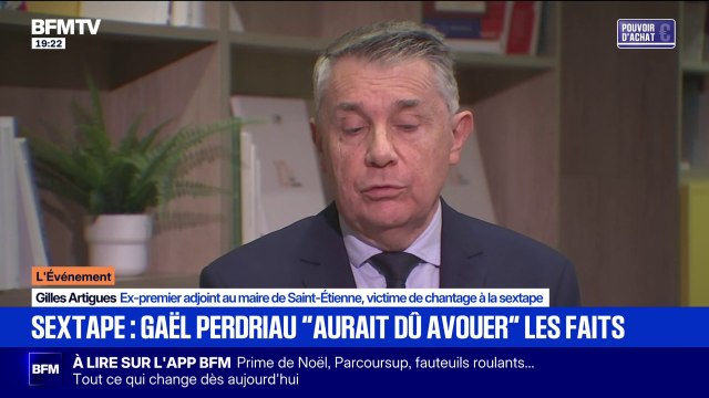 Chantage à la sextape à Saint-Étienne: “J’avais honte”, témoigne Gilles Artigues (MoDem)