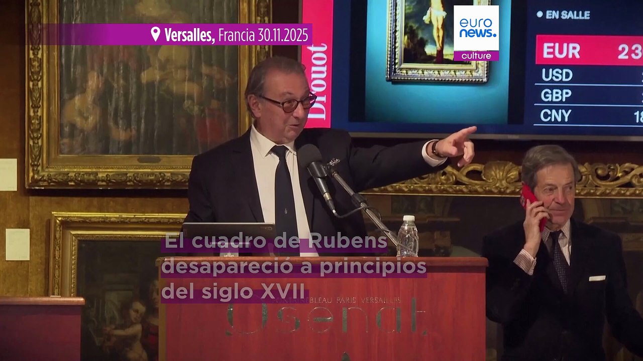 Un cuadro perdido de la crucifixión de Cristo, de Rubens, se vende en una subasta por 2,3 millones