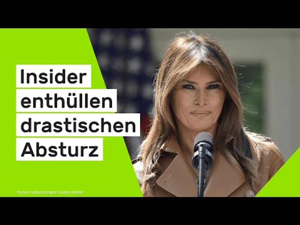 Melania Trump: 'Wann gebe ich auf?' - Insider enthüllen drastischen Absturz