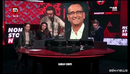 Carlo Conti e Sanremo: scegliere le canzoni la parte più difficile