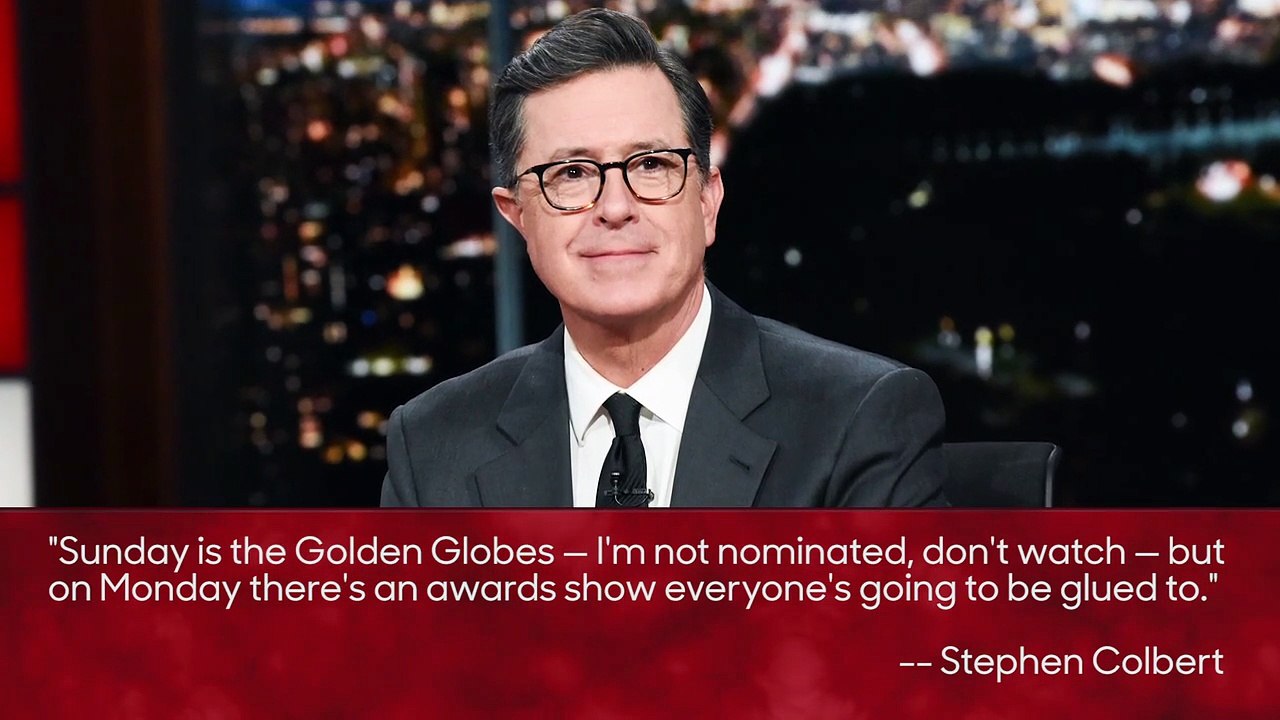 Stephen Colbert Launches "Campaign" for Consideration in Trump's "Dishonest & Corrupt Media Awards" | THR News