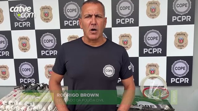 30 kg de explosivos e armas são apreendidos em área de mata em Piraquara