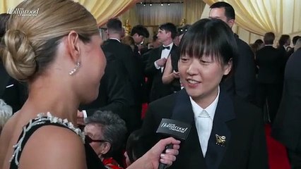 'Past Lives' Director Celine Song Shares Audience Reaction That She Connects With Most at the Oscars | THR Video