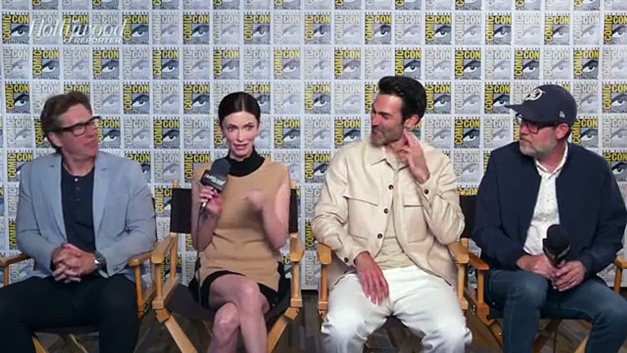 'Superman & Lois' Stars Tyler Hoechlin & Bitsie Tulloch Talk Passing the Torch to David Corenswet & Rachel Brosnahan | THR Video
