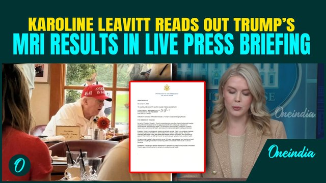 Trump NOT WELL? MRI Scan Results OUT! Karoline REVEALS Details After Mar-a-Lago Photo CONTROVERSY