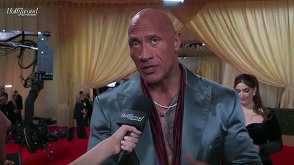 Dwayne Johnson Shares the Inspiration Behind His New Skincare Line at the Oscars | THR Video