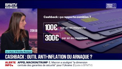 LE CHOIX D'AMÉLIE ROSIQUE - Le cashback est-il un outil anti-inflation ou une arnaque?