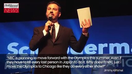 Jimmy Kimmel Roasts Network TV During Searing Disney Upfront Monologue | THR News