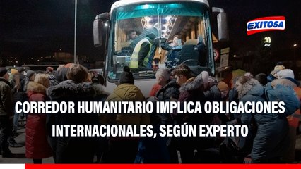 Oscar Shiappa sobre corredor humanitario: "Implica obligaciones internacionales en materia de derechos humanos y refugiados"