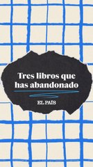 Tres libros abandonados Gabriel Rodríguez Liceaga