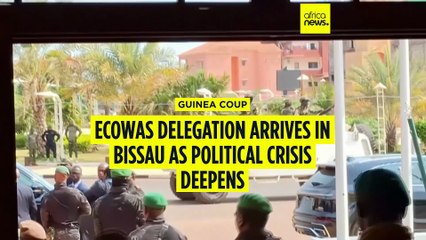 ECOWAS delegation in Guinea-Bissau for talks with coup leaders