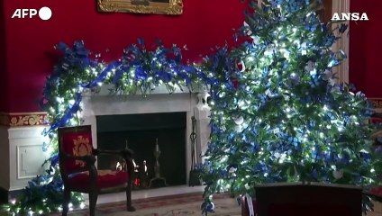 Usa, la Casa Bianca svela le decorazioni natalizie del 2025