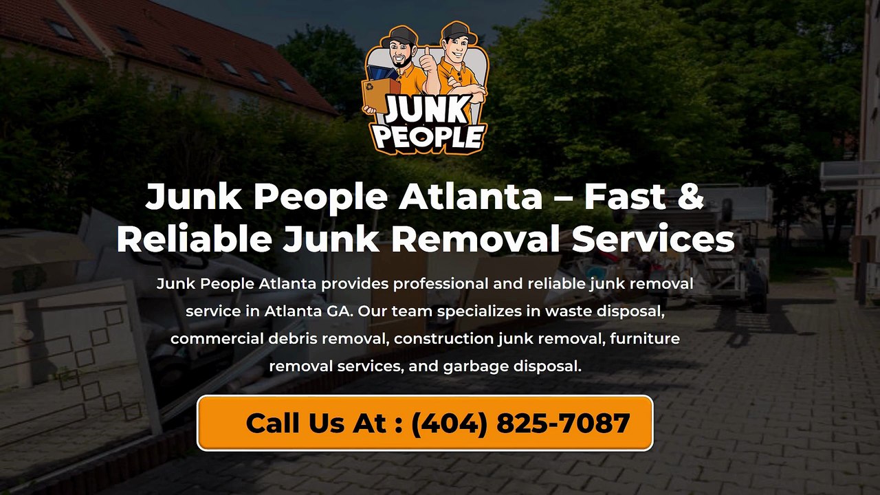 Junk People Atlanta | Waste Disposal in Atlanta GA
