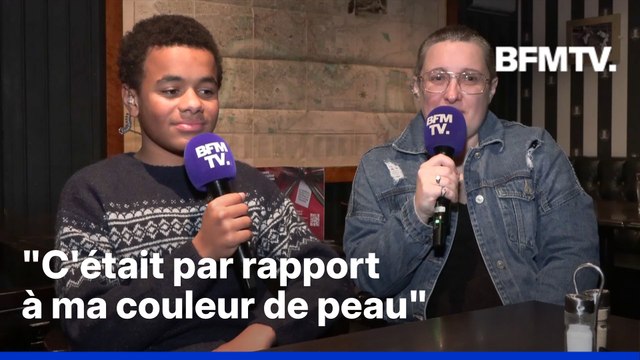Thays, victime de harcèlement et de racisme au collège, témoigne sur BFMTV