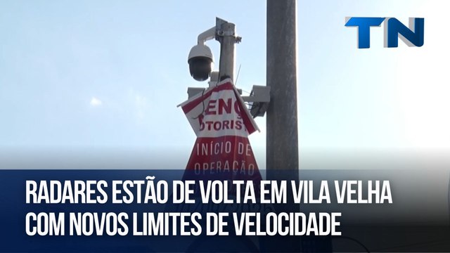 Radares estão de volta em Vila Velha com novos limites de velocidade