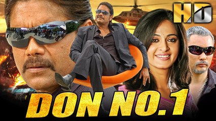 Don No 1 (Don) South Superhit Hindi Dubbed Movie | Nagarjuna, Anushka, Raghava Lawrence, Nikita Thukral.