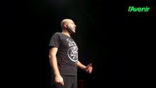 Au centre culturel de Verviers, Khaled peaufine son spectacle sur le conflit israélo-palestinien