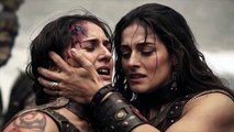 Amazon women duel and kill each other.