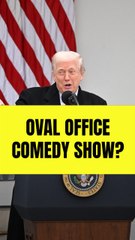 Trump praised for his ‘amazing comedic timing’