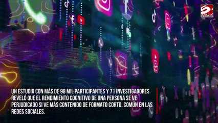 Uso excesivo de TikTok e Instagram causa deterioro cognitivo