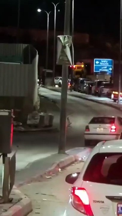 إصابة مجندة بجيش الاحتلال بعملية دهس قرب حلحول