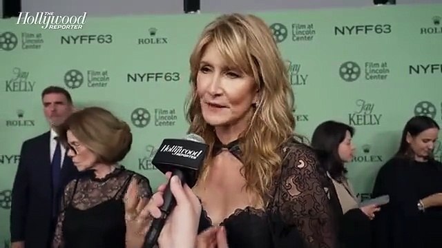 Laura Dern on Working With Noah Baumbach in 'Jay Kelly': It's the Time of My Life | THR Video