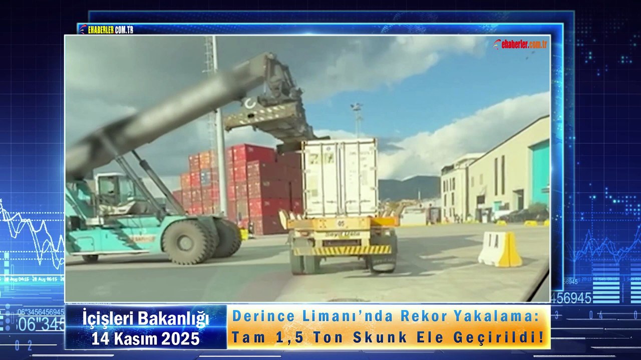 Derince Limanı’nda Rekor Yakalama: Tam 1,5 Ton Skunk Ele Geçirildi!
