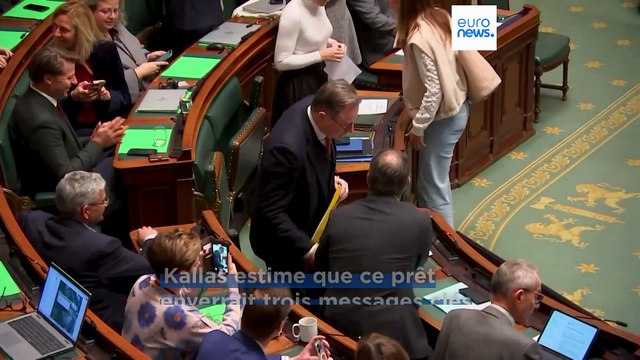 Utilisation des avoirs russes : Kaja Kallas insiste face à la réticence de la Belgique