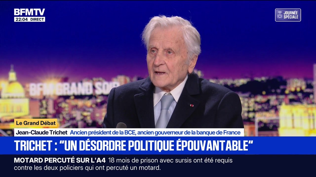Trichet : "Un désordre politique épouvantable" - 01/12