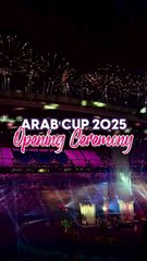 Qatar Football Arab Cup 2025 Opening ceremony